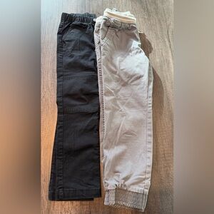 Cat & Jack Black and Gray Skinny Pants - Boys 5